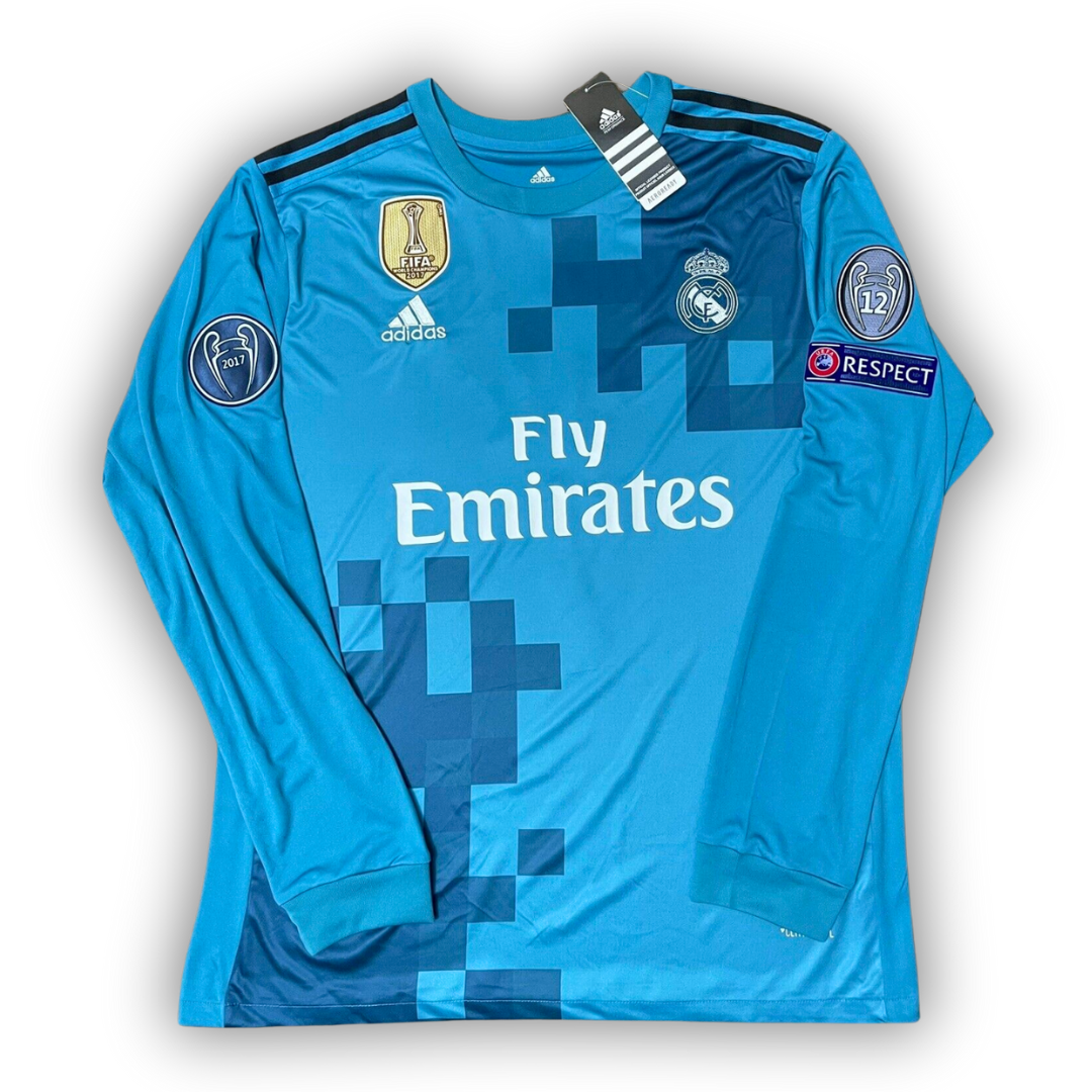 2017-18 Real Madrid Dritter Langarm Retro Trikot | Cristiano Ronaldo #7