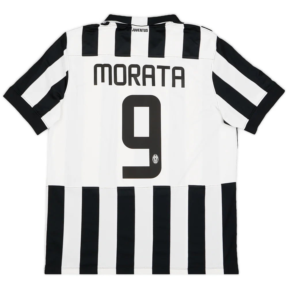 2014-15 Juventus Heim Retro Trikot | Morata #9