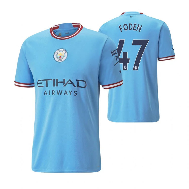 Manchester City Phil Foden 47 Home Trikot 2022-2023
