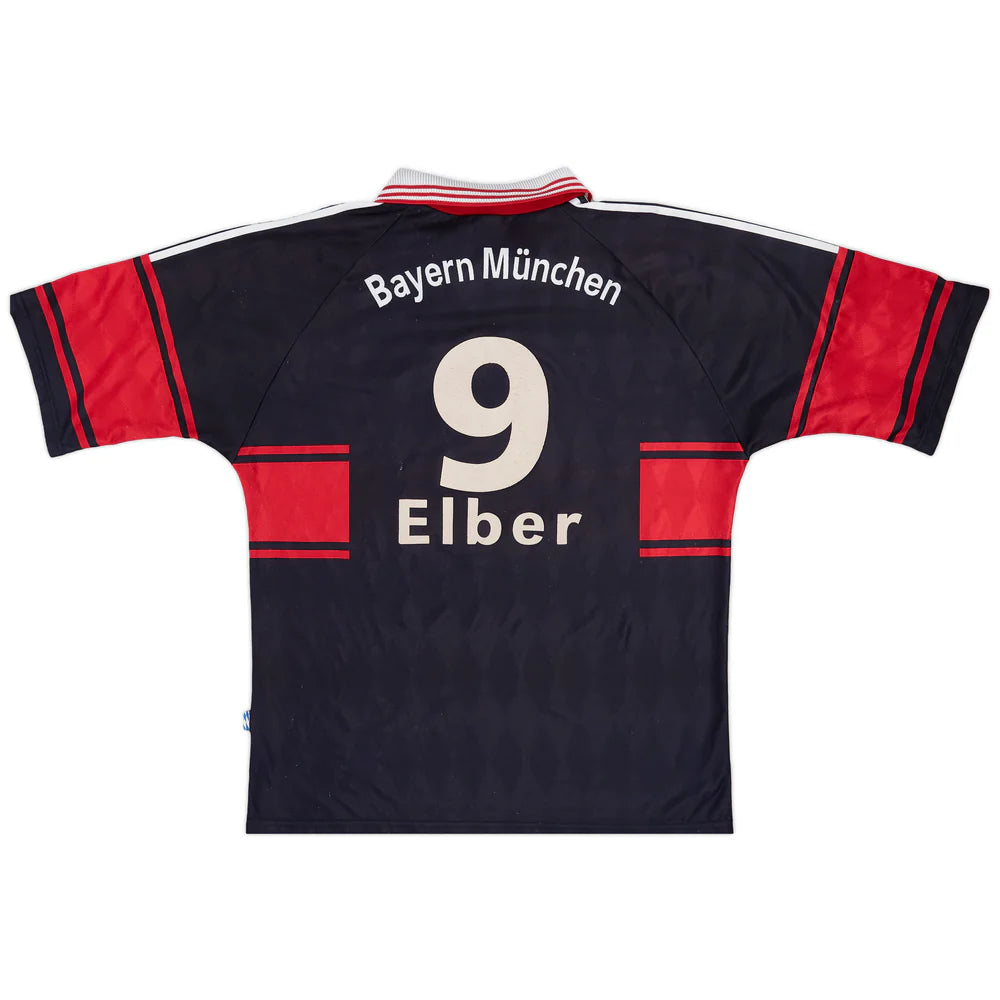 1997-99 Bayern München Heim Retro Trikot | Elber #9