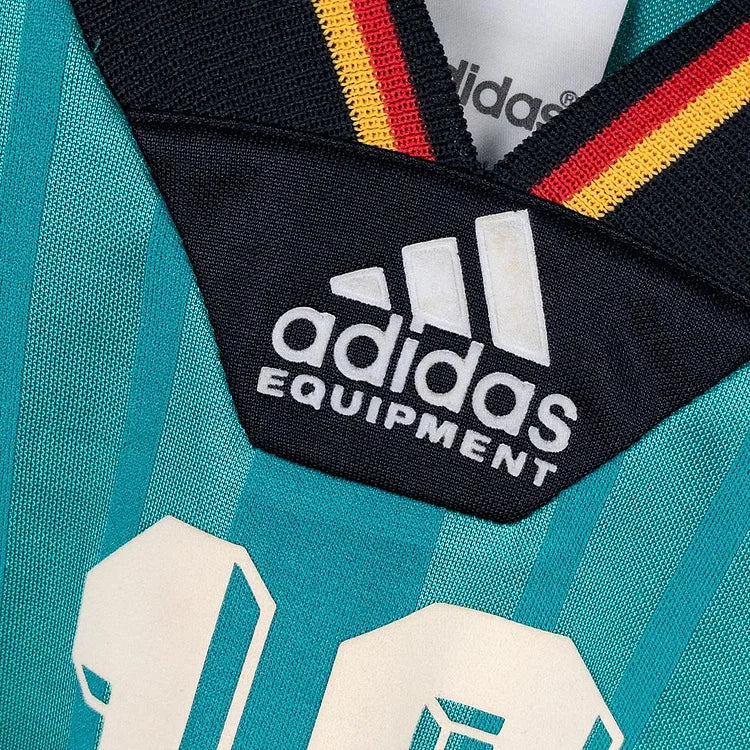 Deutschland Lothar Matthäus 10 Retro Away Trikot 1992-1994