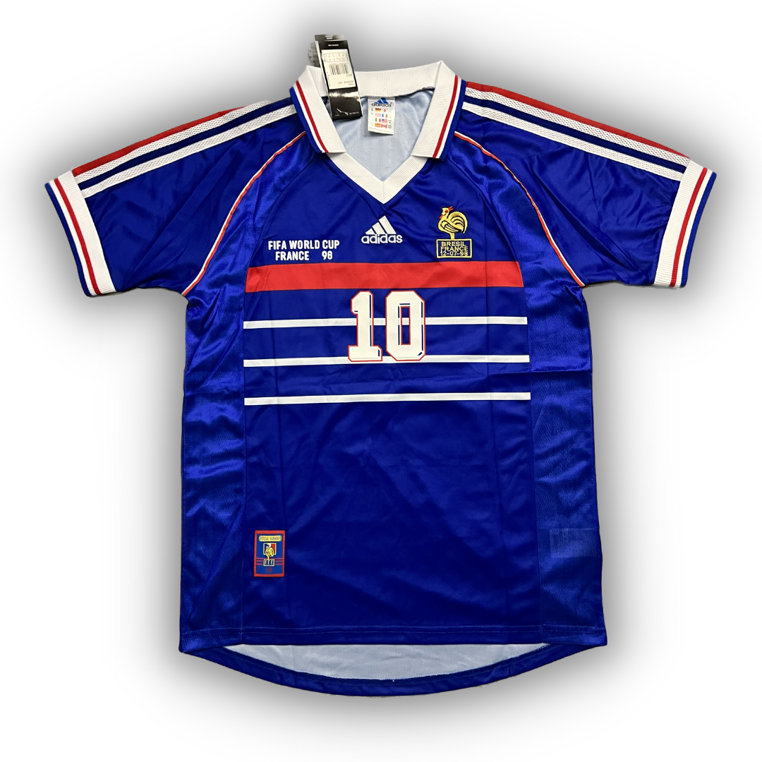 998 Frankreich Home Retro Trikot