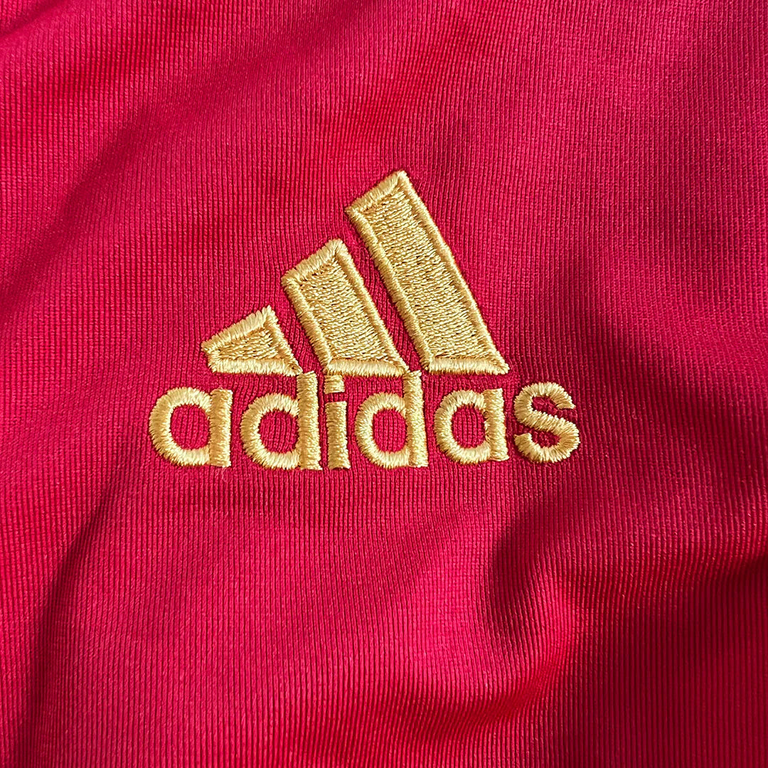 2010 Spanien Home Retro Trikot | Andrés Iniesta #6 Größe XL