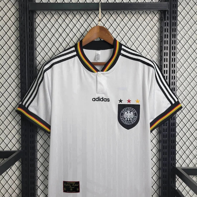 Deutschland Jürgen Kohler 15 Home Retro Trikot EM 1996