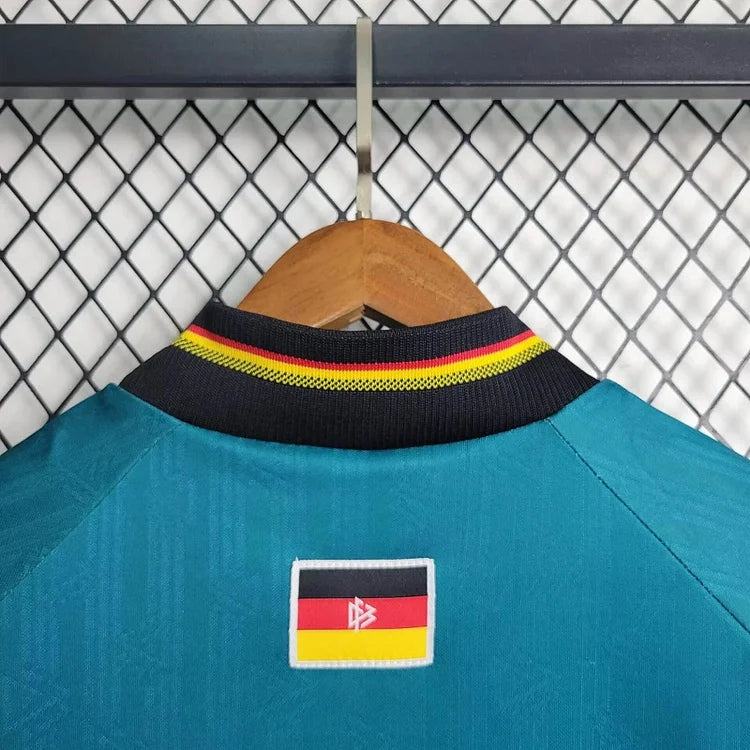 Deutschland Away Retro Trikot 1996s - Grün