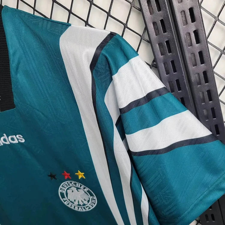 Deutschland Away Retro Trikot 1996s - Grün