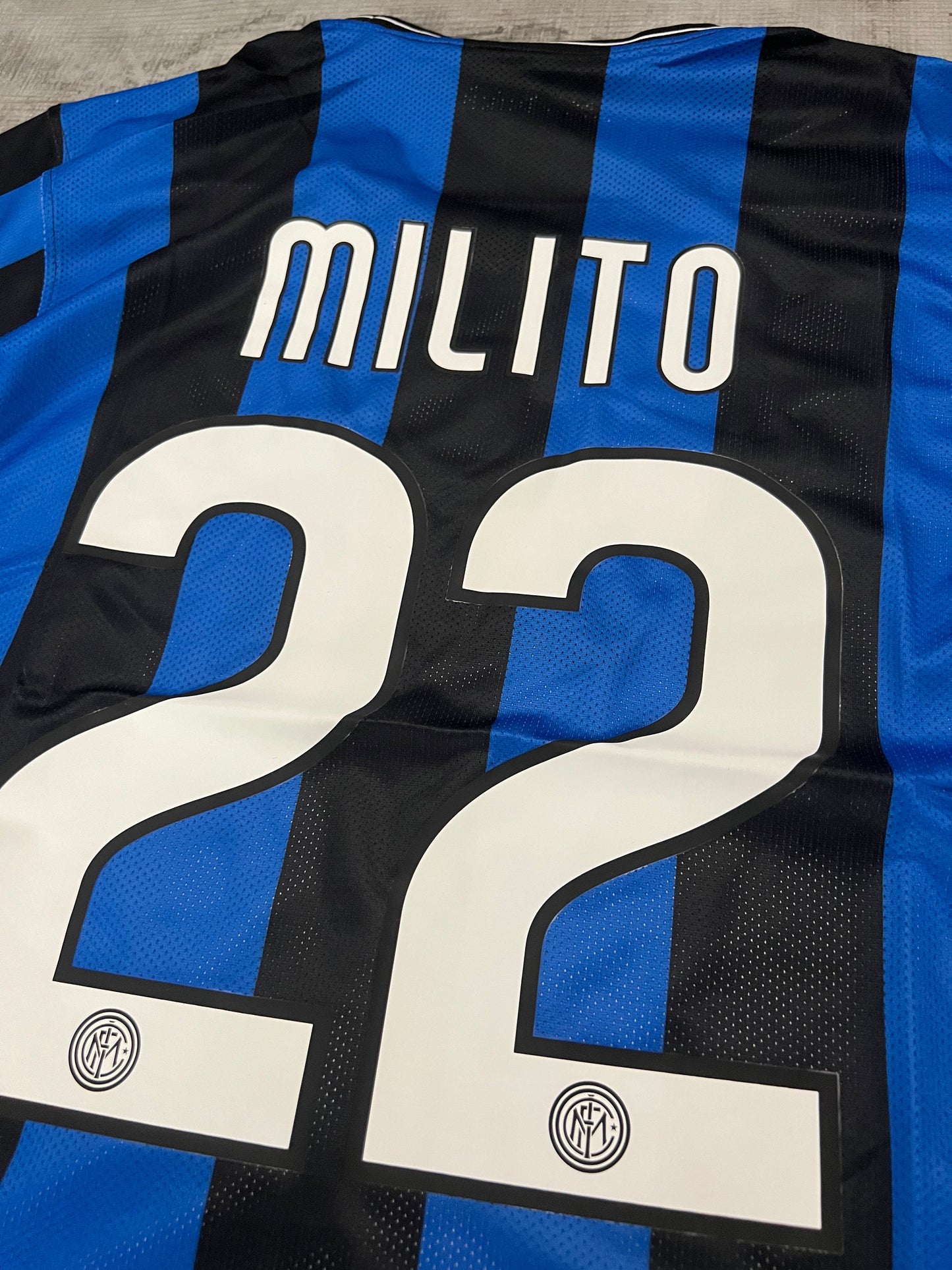 2009-10 INTER MAILAND HOME | RETRO MILITO