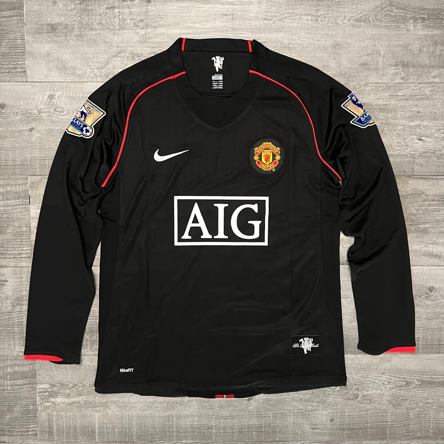 🏆 2007-08 Manchester United Third Retro Trikot | Ronaldo