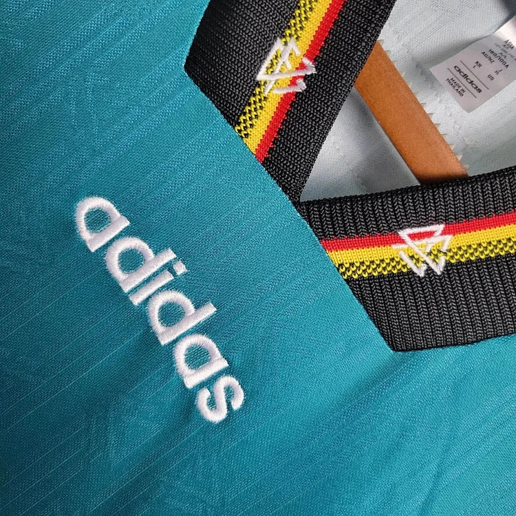 Deutschland Away Retro Trikot 1996s - Grün