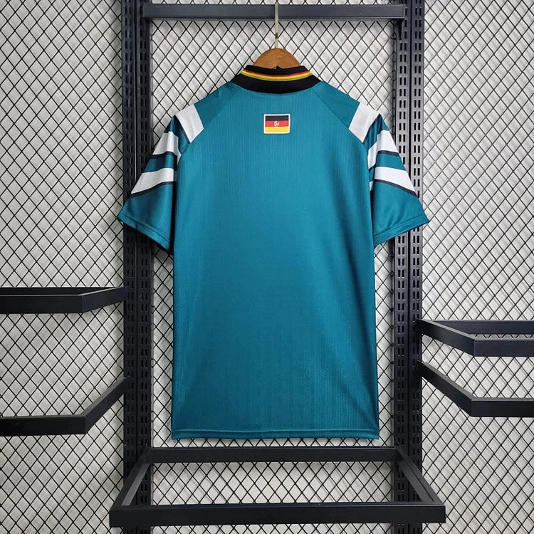 Deutschland Away Retro Trikot 1996s - Grün
