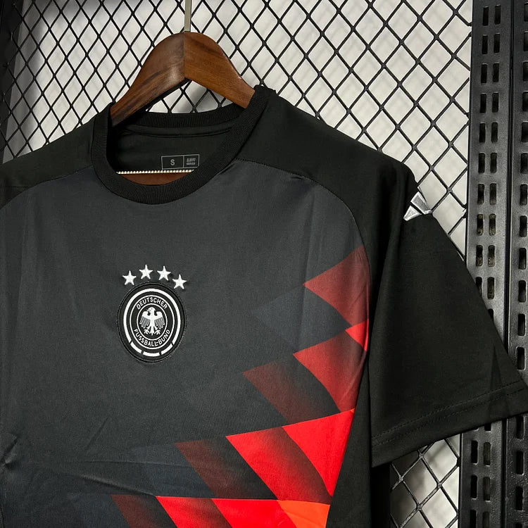 Deutschland Pre-Match Trainingstrikot EM 2024 - Schwarz Orange