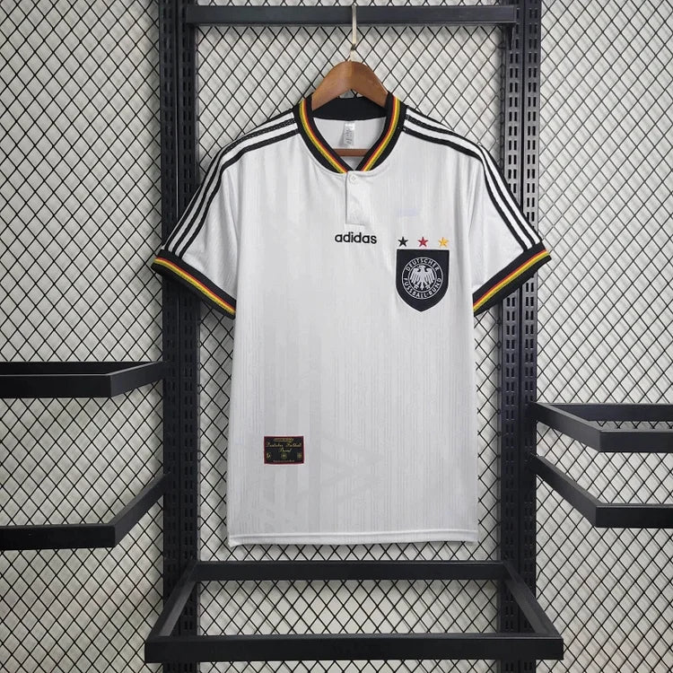 Deutschland Jürgen Kohler 15 Home Retro Trikot EM 1996