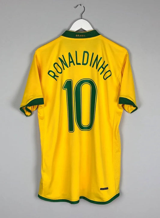 brasilien heimtrikot wm 2006 | retro | ronaldinho #10