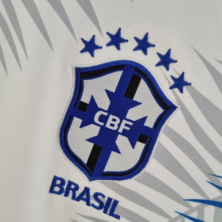 brasilien klassisch trikot 2022/2023 | weiß | nostalgischer look