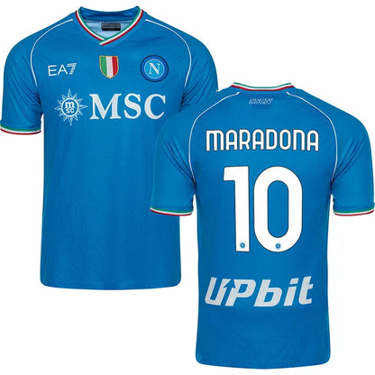 SSC Neapel Diego Maradona 10 Home Trikot 2023-2024 – Limitierte Sonderedition