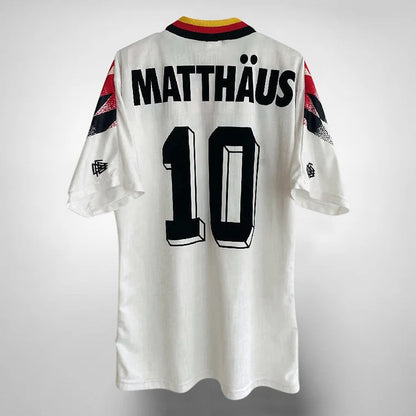 Deutschland Lothar Matthäus 10 Retro Home Trikot WM 1994