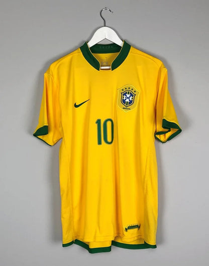 brasilien heimtrikot wm 2006 | retro | ronaldinho #10