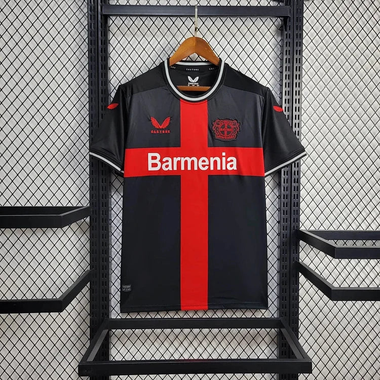 Bayer Leverkusen Jeremie Frimpong 30 Home Trikot 2023-2024