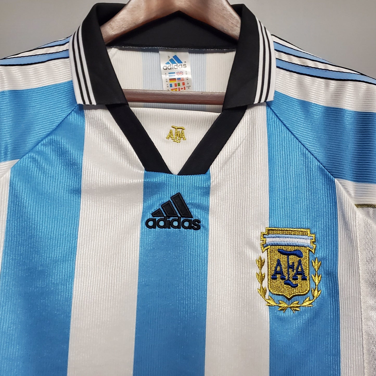 🇦🇷 1998 – Argentinien Heim Retro Trikot | WM-Klassiker