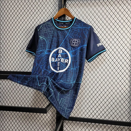 Bayer Leverkusen Sonderausgabe Trikot 2023-2024 - Blau
