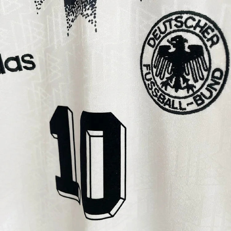 Deutschland Lothar Matthäus 10 Retro Home Trikot WM 1994