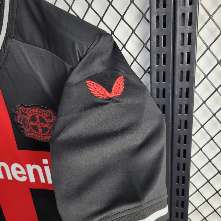 Bayer Leverkusen Jeremie Frimpong 30 Home Trikot 2023-2024