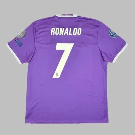 🏆 2016-17 – Real Madrid Auswärts Retro Trikot | LaLiga & Champions League Sieger