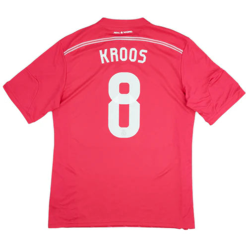 2014-15 Real Madrid Auswärts Retro Trikot | Kross #8 XL