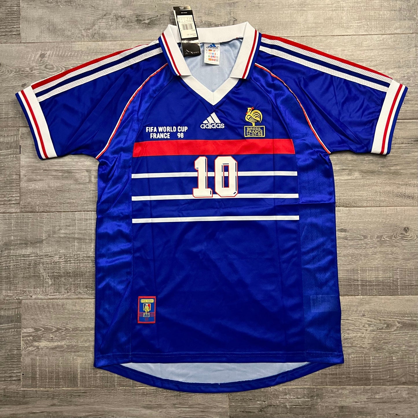998 Frankreich Home Retro Trikot