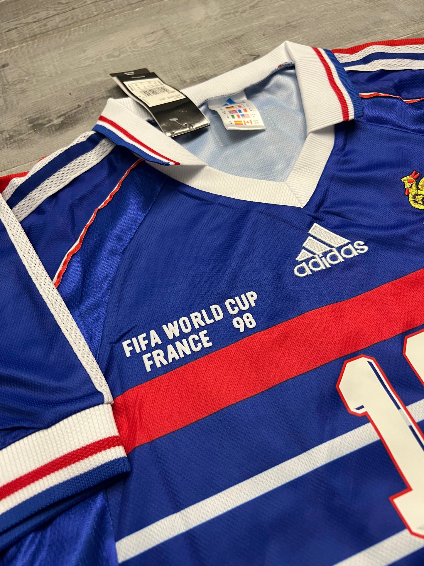 998 Frankreich Home Retro Trikot