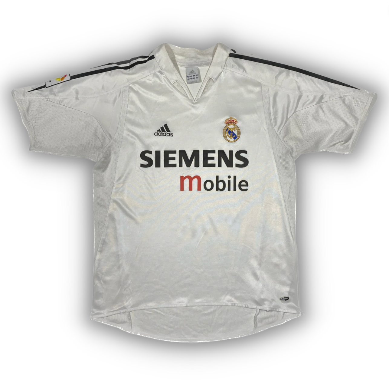 2004-05 Real Madrid Home Retro Trikot - Raul - XL