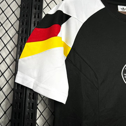 Deutschland Retro Trainingstrikot EM 2024 - Schwarz