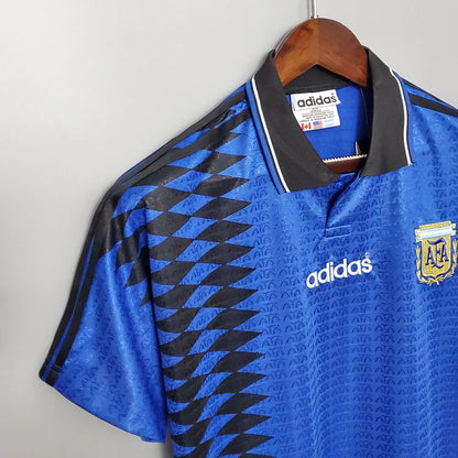 argentinien trikot wm 1994 | auswärts | retro look | blau