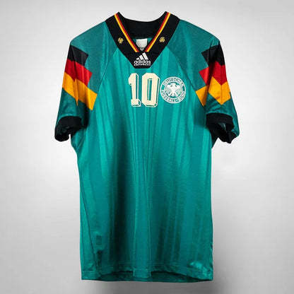 Deutschland Lothar Matthäus 10 Retro Away Trikot 1992-1994