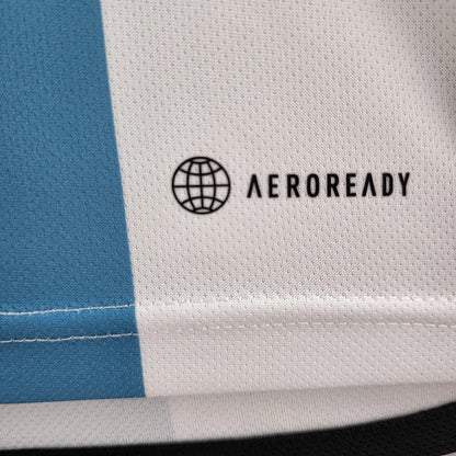 argentinien kinder trikot wm 2022 | messi #10 | heim | 3 sterne