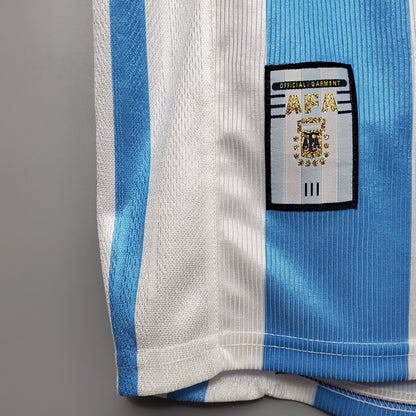🇦🇷 1998 – Argentinien Heim Retro Trikot | WM-Klassiker