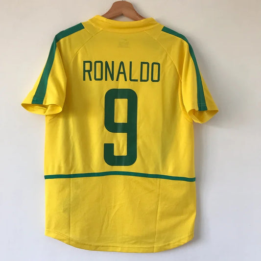 brasilien heimtrikot wm 2002 | retro | ronaldo #9