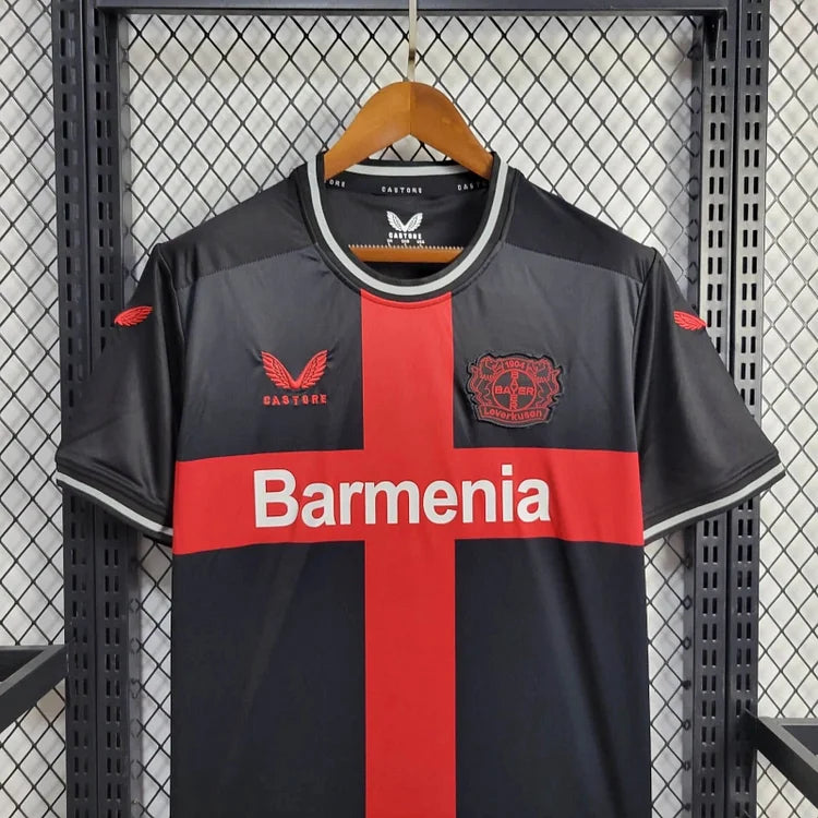 Bayer Leverkusen Jeremie Frimpong 30 Home Trikot 2023-2024