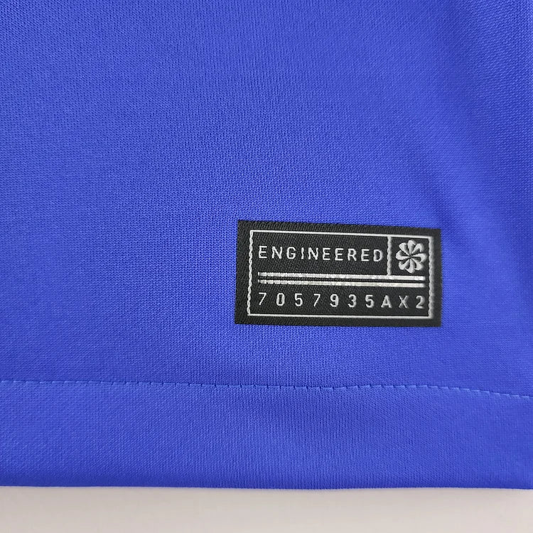 brasilien trikot wm 2022 | auswärts | blaues design für fans