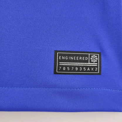 brasilien trikot wm 2022 | auswärts | blaues design für fans