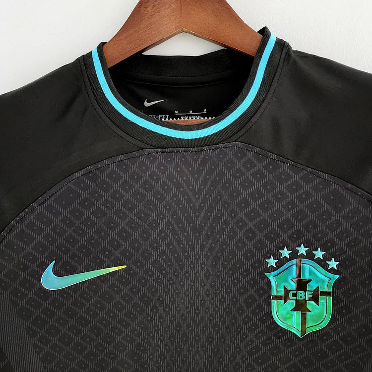 brasilien konzept trikot 2022/2023 | schwarz | modernes fan-design