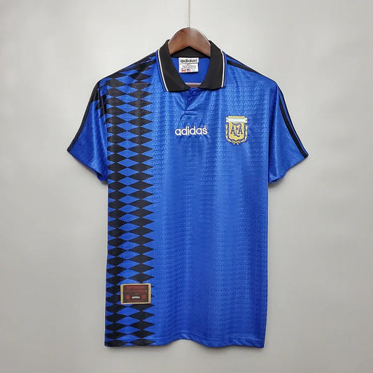 argentinien trikot wm 1994 | auswärts | retro look | blau