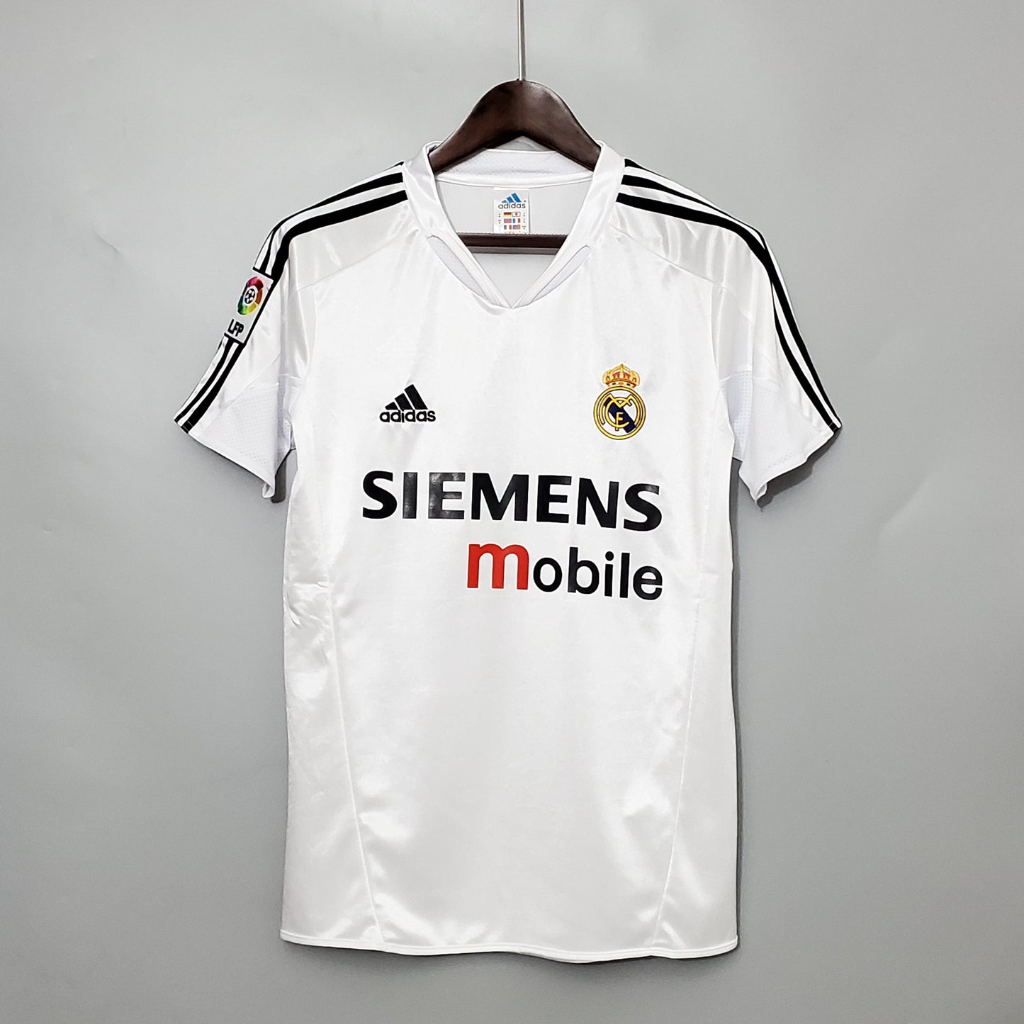 2004-05 Real Madrid Home Retro Trikot - Raul - XL