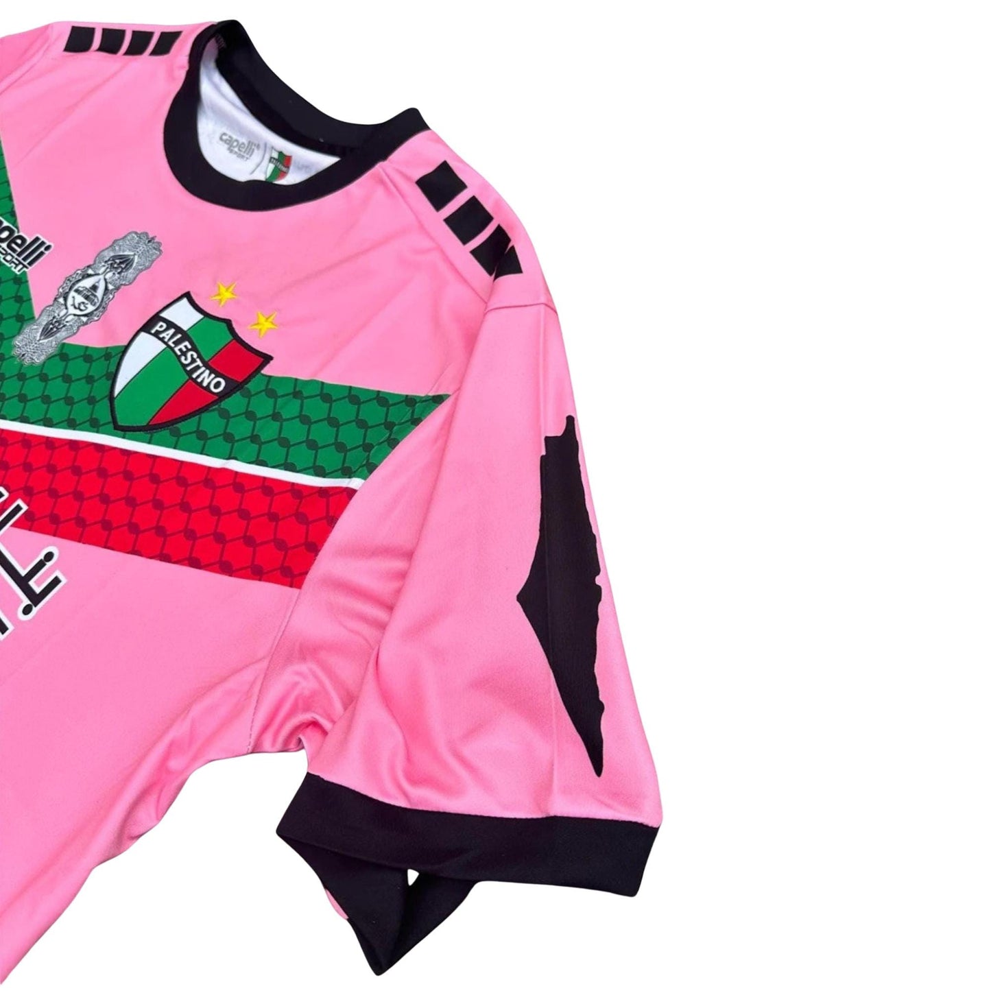 Pinkes Palästina Fußballtrikot – Unterstützung für Gaza