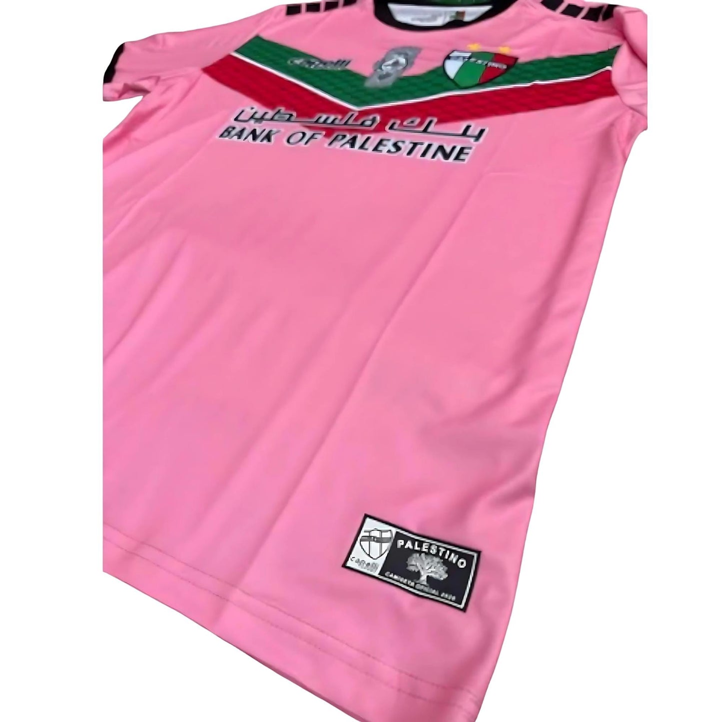 Pinkes Palästina Fußballtrikot – Unterstützung für Gaza