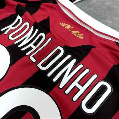 AC Milan Champions League Final 2006-2007 Trikot Retro – No. #80 Ronaldinho