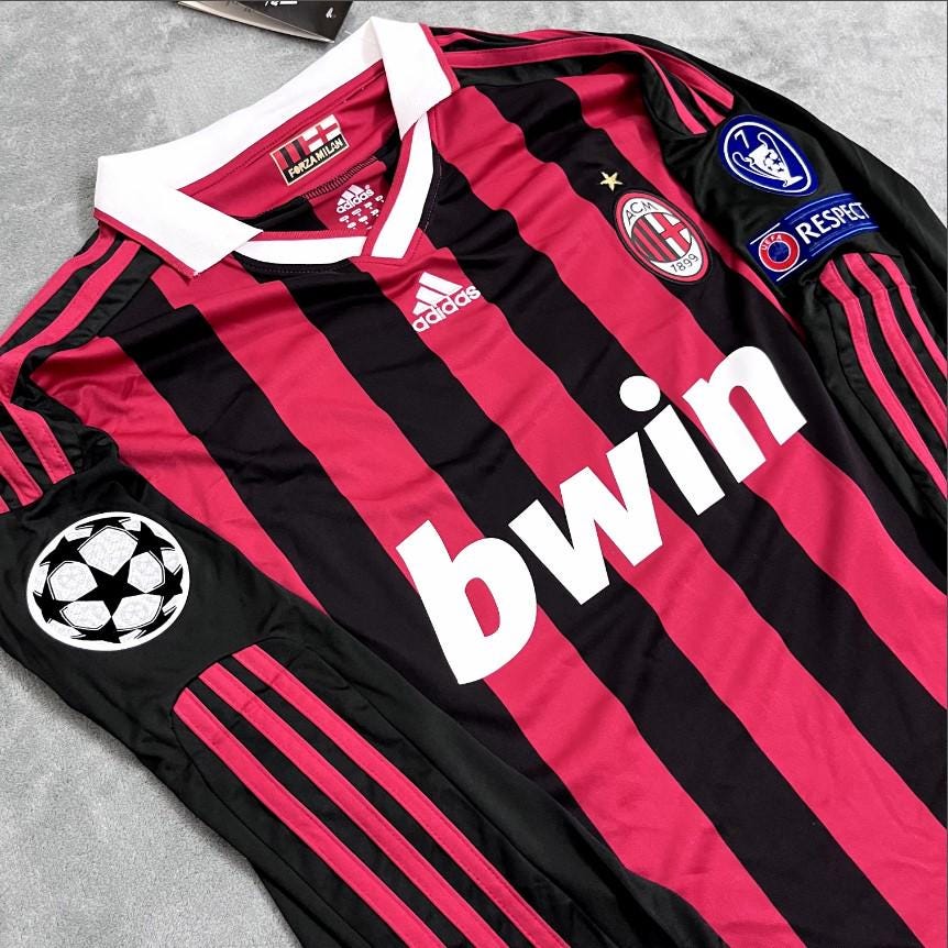 AC Milan Champions League Final 2006-2007 Trikot Retro – No. #80 Ronaldinho