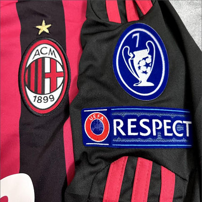 AC Milan Champions League Final 2006-2007 Trikot Retro – No. #80 Ronaldinho