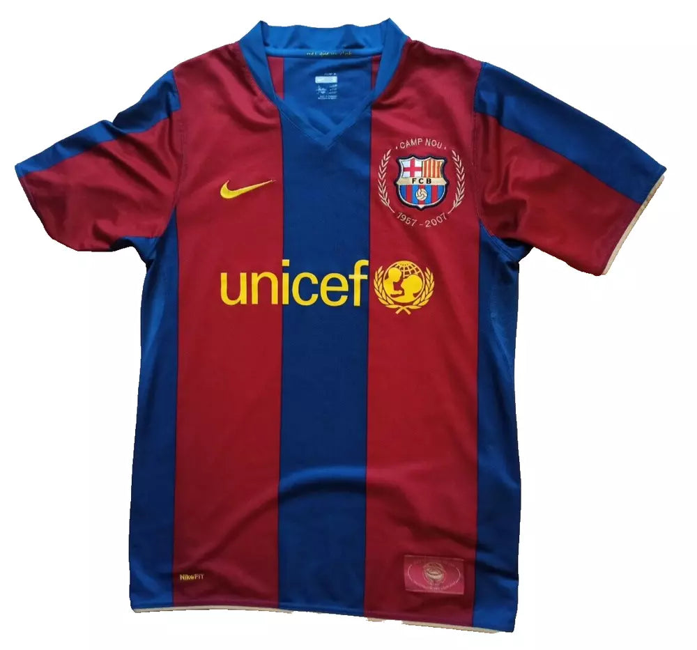 Nike FC Barcelona Heimtrikot 2007/2008 – Vintage – Größe XL 🔵🔴