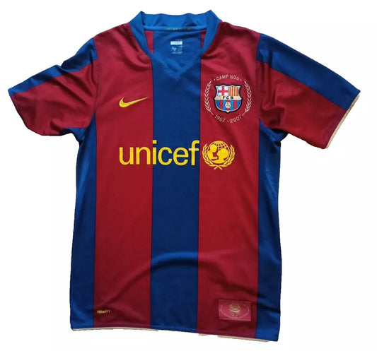 Nike FC Barcelona Heimtrikot 2007/2008 – Vintage – Größe XL 🔵🔴